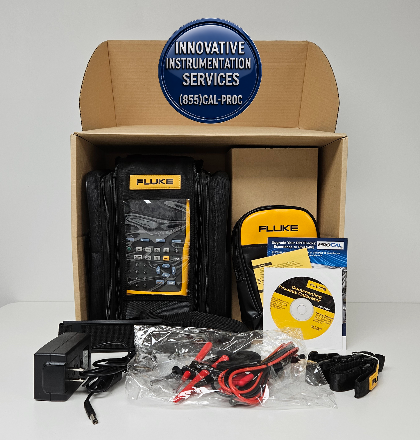 Fluke 754 Multi-Function Product Calibrator With HART Interface