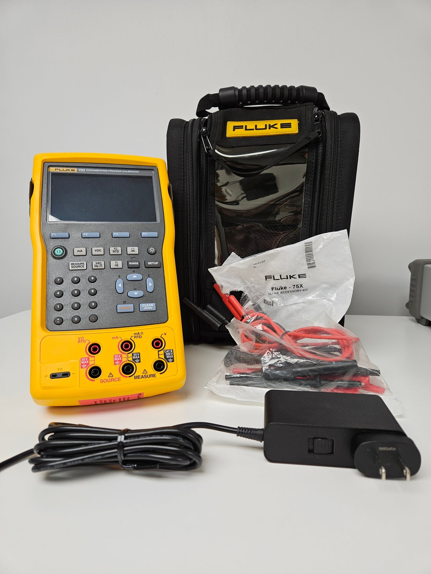 FLUKE 753 Multi-Function Calibrator (Fluke 754, NO HART) ISO17025 CALIBRATED!