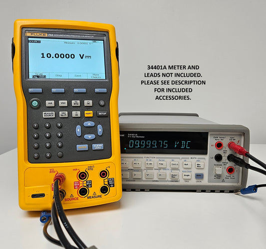 MINT! FLUKE 754 Calibrator With ISO17025 Accredited Calibration + DATA!