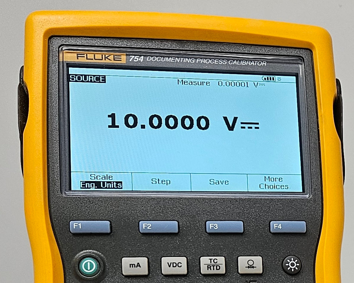 MINT! FLUKE 754 Calibrator With ISO17025 Accredited Calibration + DATA!