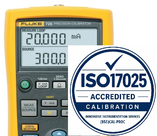 FLUKE 726/725/724 ISO17025 CALIBRATION