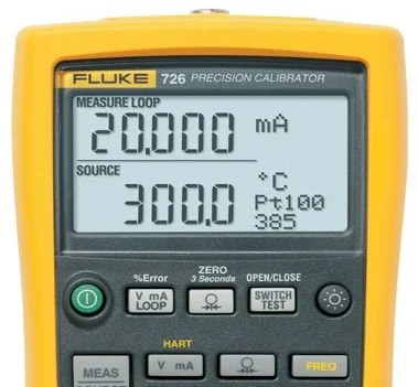 FLUKE 724 NIST TRACEABLE CALIBRATION